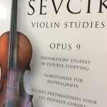 ヴァイオリンの重音（4度）