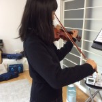 ヴァイオリンのポジション移動練習