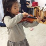 親子でヴァイオリン