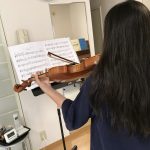 ヴァイオリンのポジション移動
