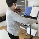 イベントでヴァイオリン演奏