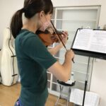 ヴァイオリンの練習　9