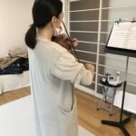 ヴァイオリンの練習　10