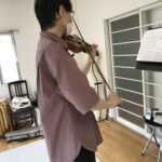ヴァイオリンの練習　7