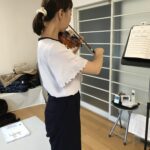 ヴァイオリンの練習　8