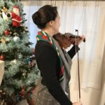 クリスマスイブのヴァイオリンレッスン