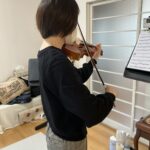 ヴァイオリンの音階練習